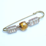 ベネチアンビーズブローチ