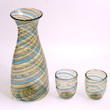 carafe/guinomi×2「Hagoromo」Grigio Set