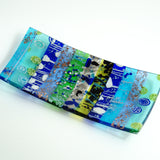 Plate「DAMASCO」Blue