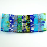 Plate「DAMASCO」Blue