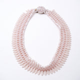 Necklace/Pink Glass