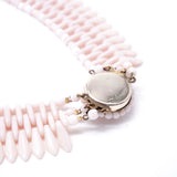 Necklace/Pink Glass