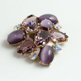 Purple Brooch