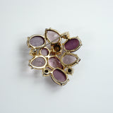 Purple Brooch