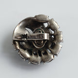 Philippe Flower Brooch/Earring SET