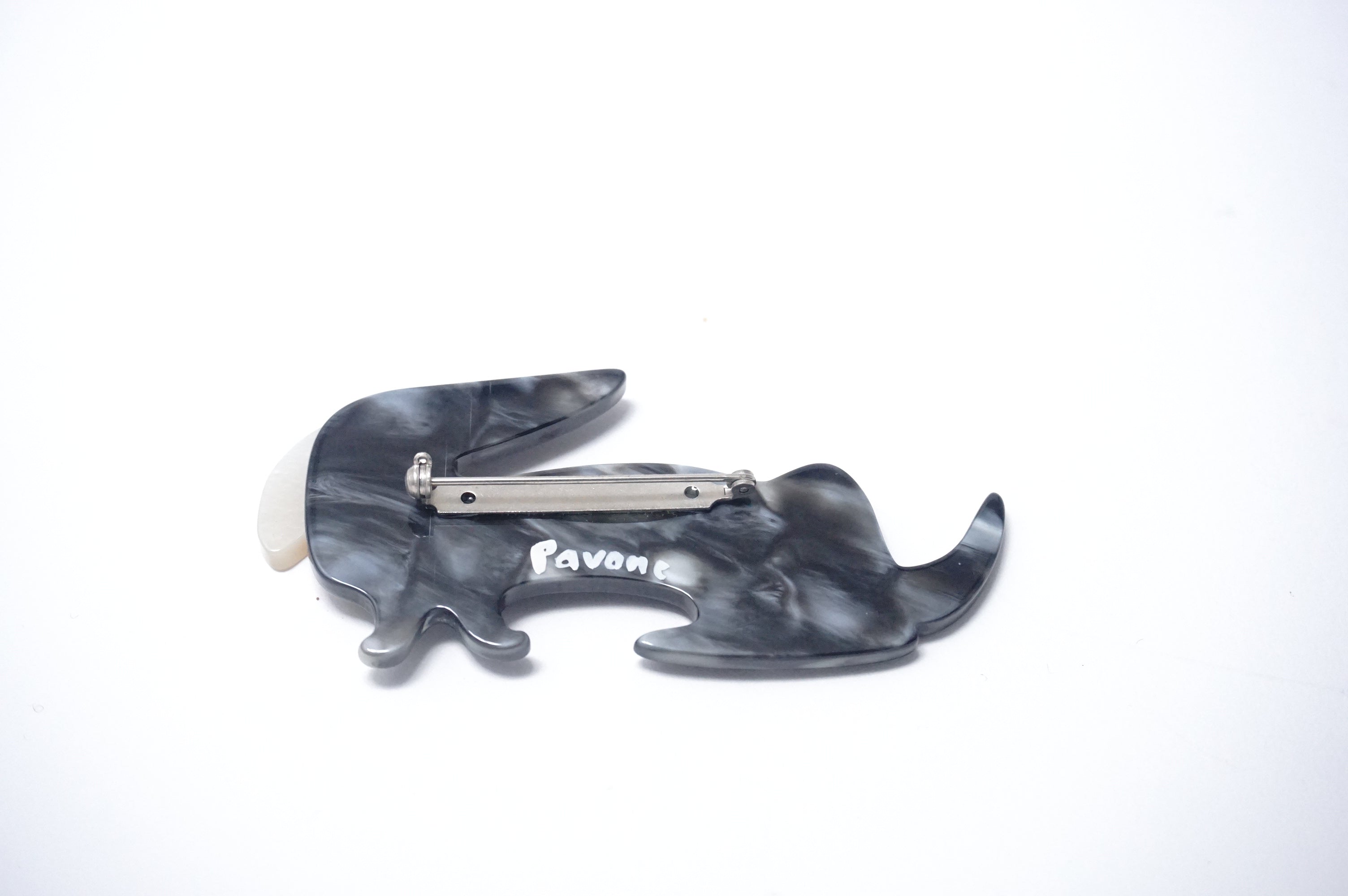 Pavone(パヴォーヌ)ブローチ「ダックスフンド」/ヴィンテージ・コスチュームジュエリー