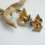 Gold Necklace&Earring SET