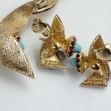 Gold Necklace&Earring SET