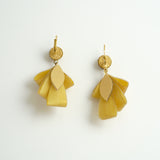 Pierced Earrings「Houseki ni Ribbon(Ribbon with Jewel)」3colors