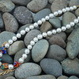 Dado×Pearl×Chain Necklace(Short)