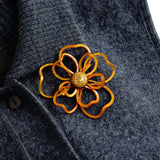 Brooch「Sankayou (Umbrella Leaf)」