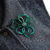 Brooch「Sankayou (Umbrella Leaf)」