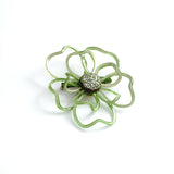 Brooch「Sankayou (Umbrella Leaf)」