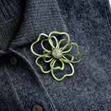 Brooch「Sankayou (Umbrella Leaf)」