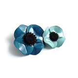 Brooch「Anemone/Two Flowers」(Large)