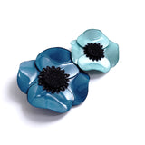 Brooch「Anemone/Two Flowers」(Large)