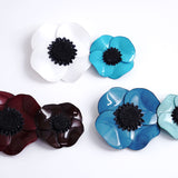 Brooch「Anemone／Two Flowers」(Large)