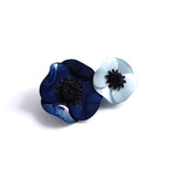 ANEMONE BROOCH TWO FLOWERS (SMALL)