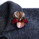 Brooch「Orchid」(Small)