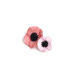 ANEMONE BROOCH TWO FLOWERS (SMALL)