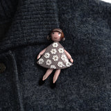 Brooch「Girl」