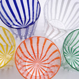 タンブラー「ムラーノ ストライプ」ビアンコ