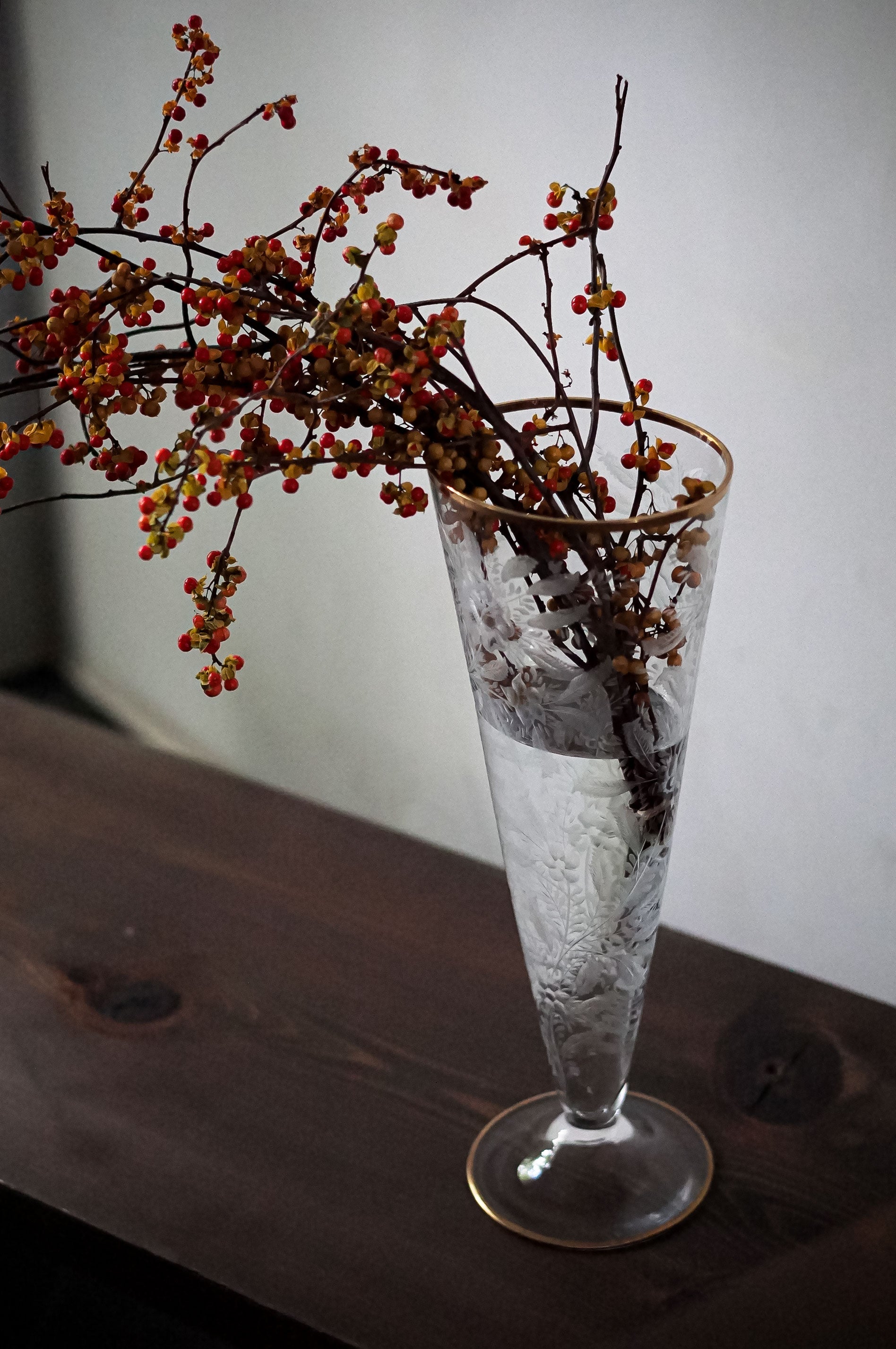 ムラーノガラス(ベネチアングラス)花瓶/花器