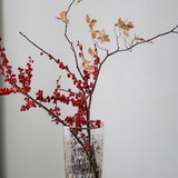 Vase「Bouquet」Small gravure/Gold Paint