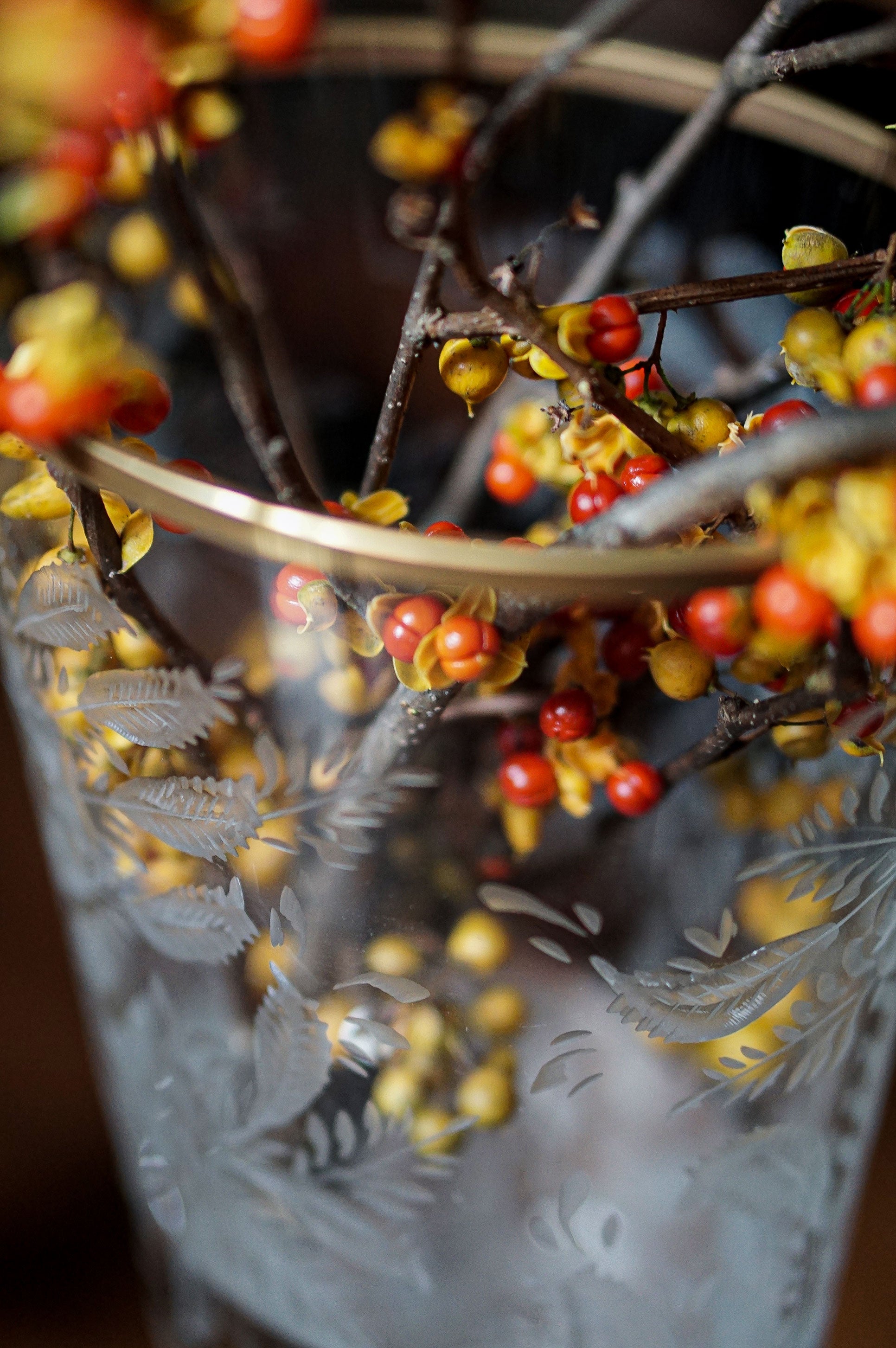 ムラーノガラス(ベネチアングラス)花瓶/花器