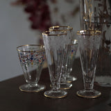 Glass with Stem「Enameled」