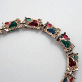 Necklace/Rhinestone 「Fruit salad」