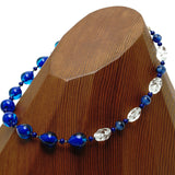 Necklace 「Yarazu no Ame」Cobalt Blu