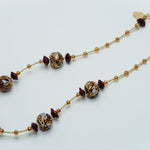 ベネチアンビーズネックレス
