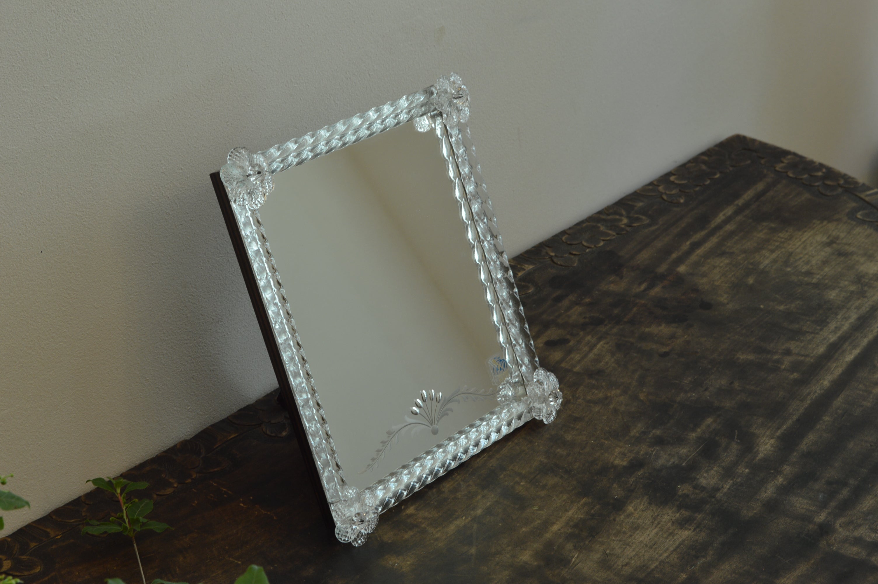 ムラーノガラス(ベネチアングラス)鏡