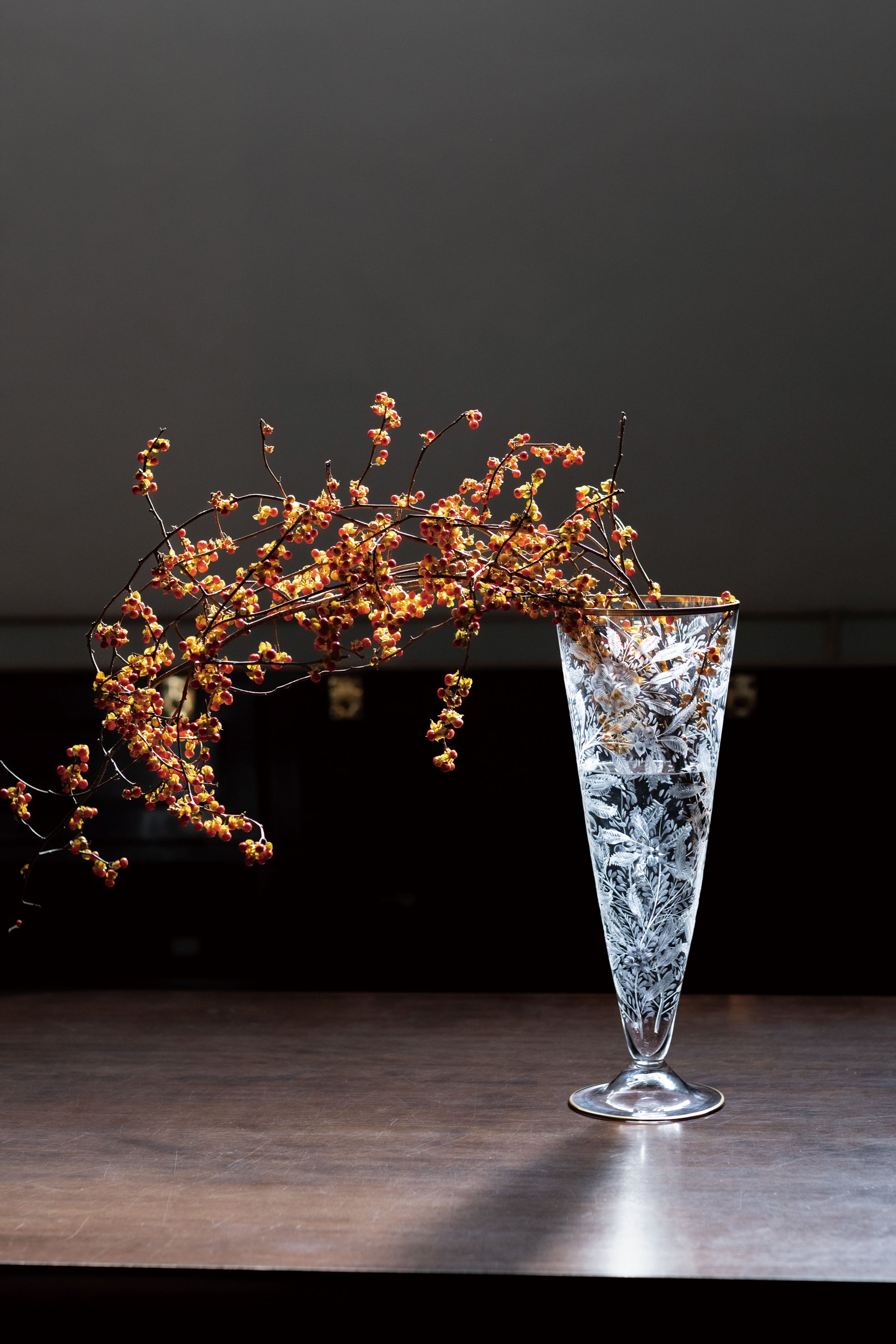 ムラーノガラス(ベネチアングラス)花瓶/花器