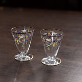 Glass with Stem「Enameled」