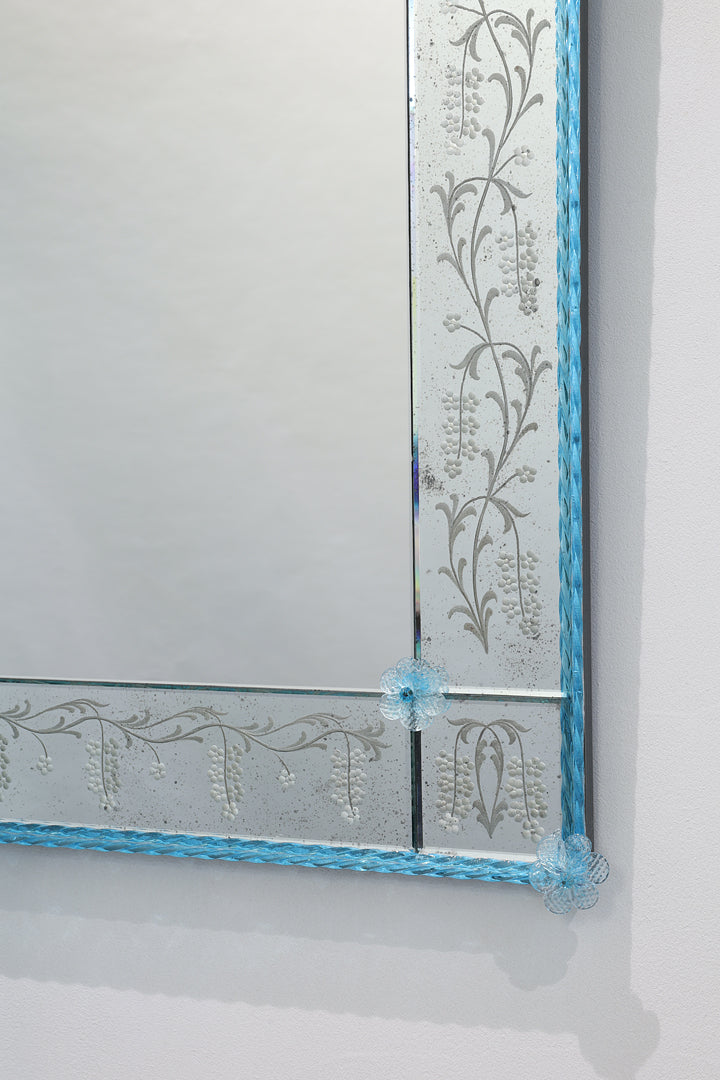 ムラーノガラス(ベネチアングラス)鏡