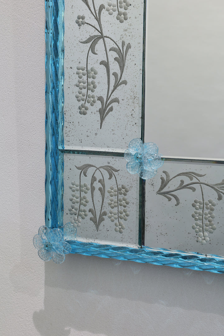 ムラーノガラス(ベネチアングラス)鏡