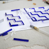 ムラーノガラス(ベネチアングラス)プレート/正角皿