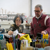 ムラーノガラス(ベネチアングラス)プレート/正角皿