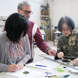 ムラーノガラス(ベネチアングラス)プレート/正角皿