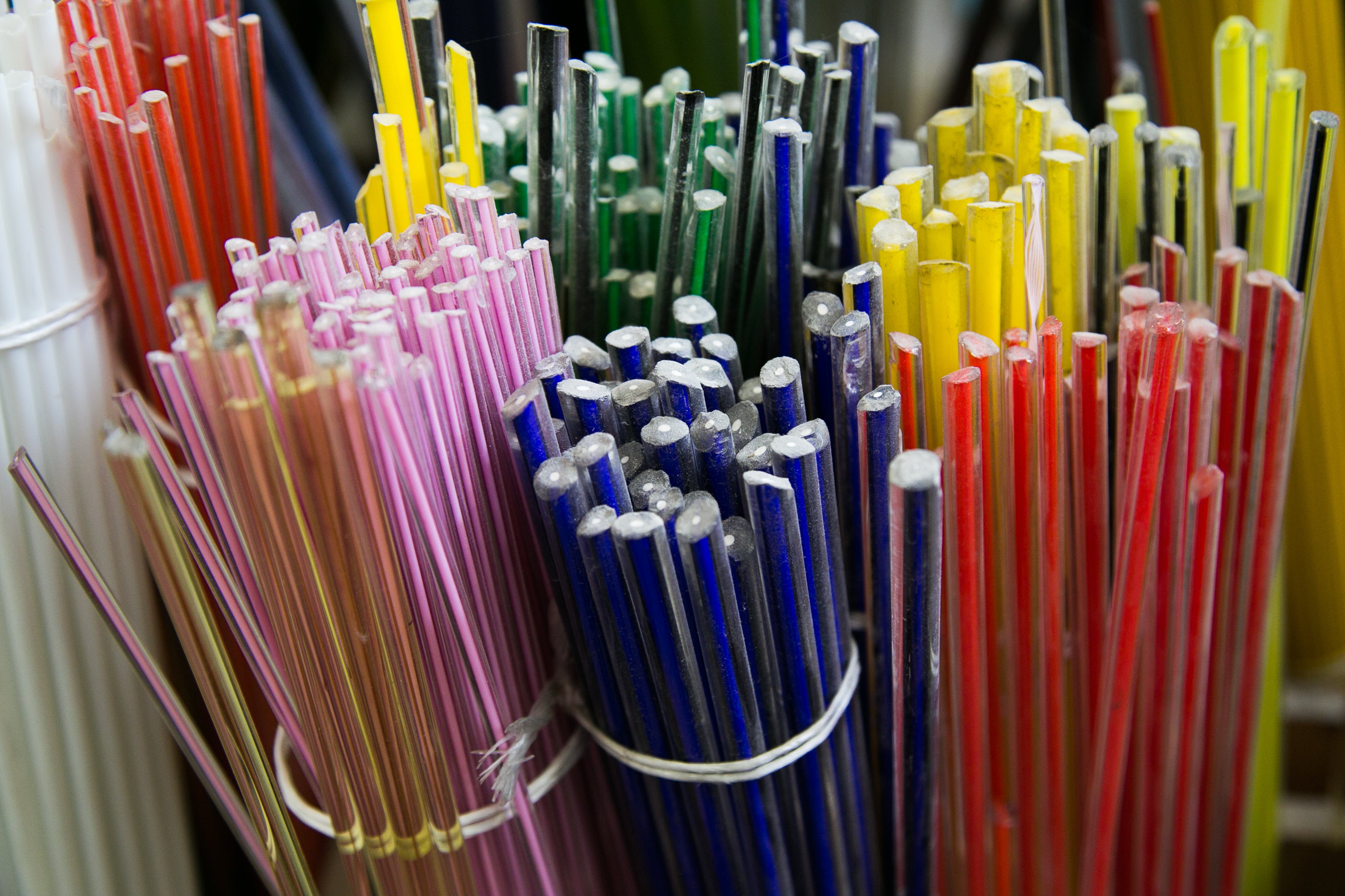 ムラーノガラス(ベネチアングラス)プレート/正角皿