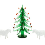 miniature Christmas tree and sheep