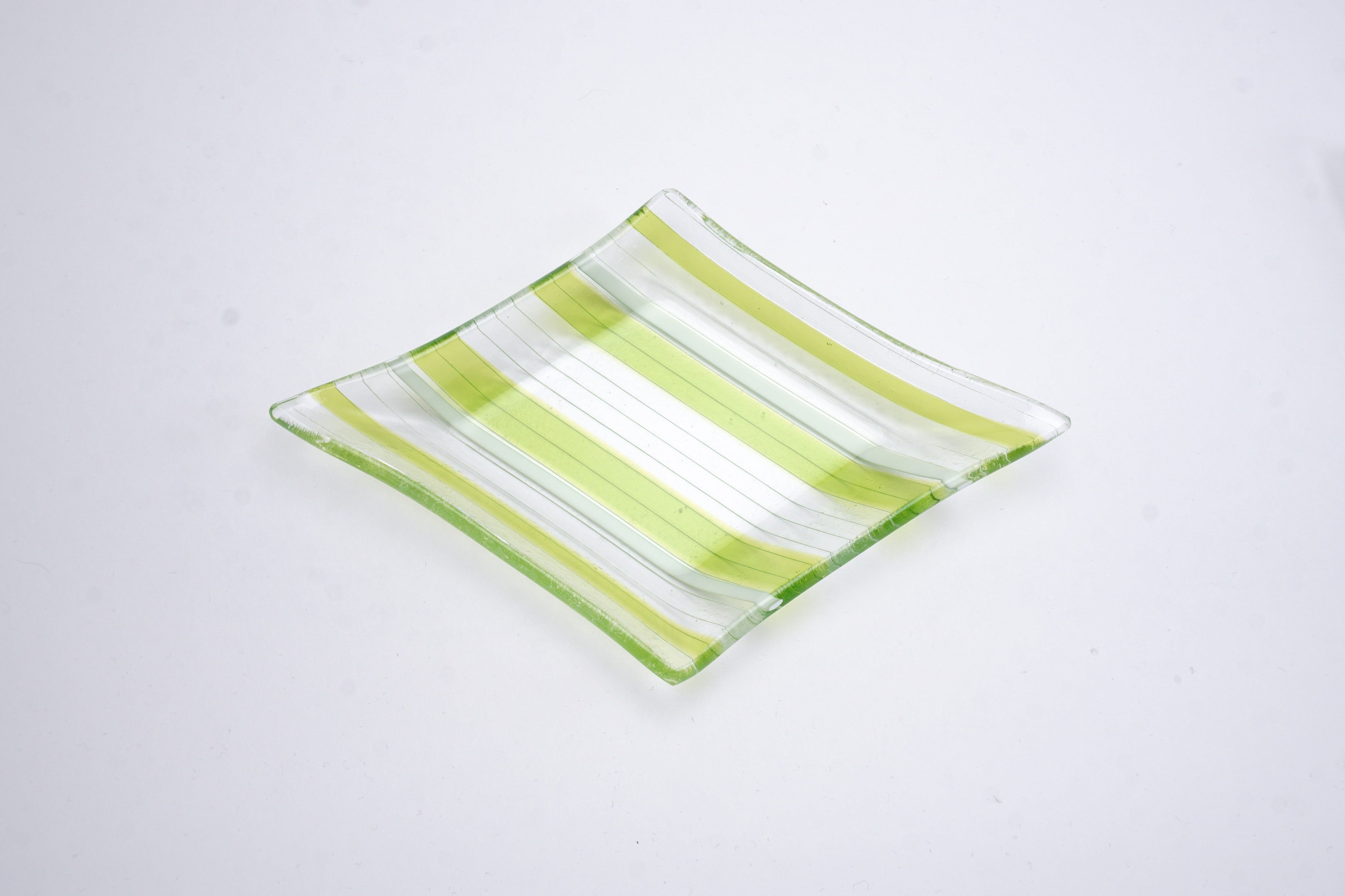 ムラーノガラス(ベネチアングラス)〈プレート/菱形皿〉