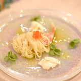 PLATE「Opalino glass plate "LUNA"」