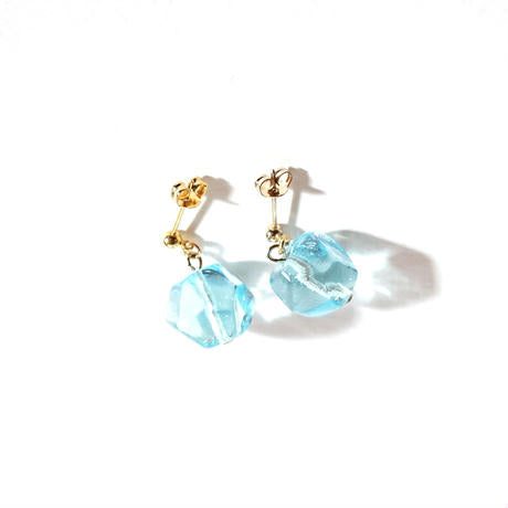 Pierced Earring　Sasso［acqua］