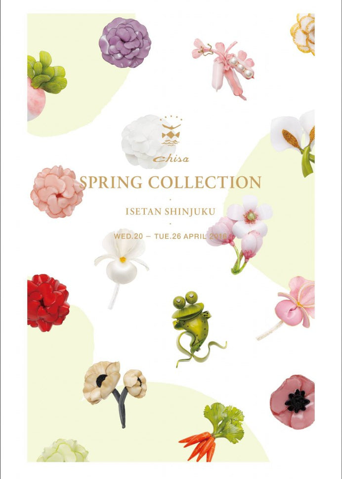 chisa SPRING COLLECTION in.新宿伊勢丹