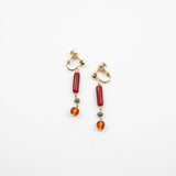 EARRING「TAKENO YURAMEKI」［Rosso×Amber］