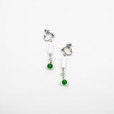 EARRING「TAKENO YURAMEKI」［Bianco×Verde］