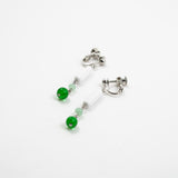 EARRING「TAKENO YURAMEKI」［Bianco×Verde］